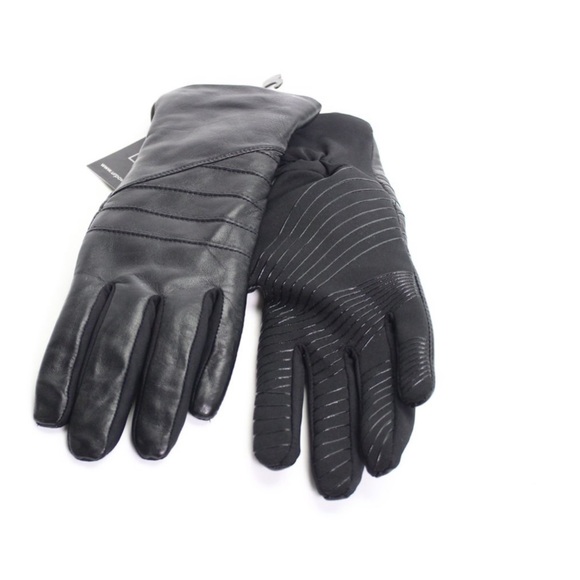 Ur Powered Leather Moto Fleece Lined Gloves S/M - Picture 4 of 16